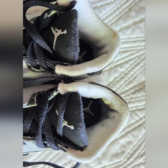 NIKE 2014 Retro Air Jordan 3 Wolf Grey Size 5C - Picture 5 of 6